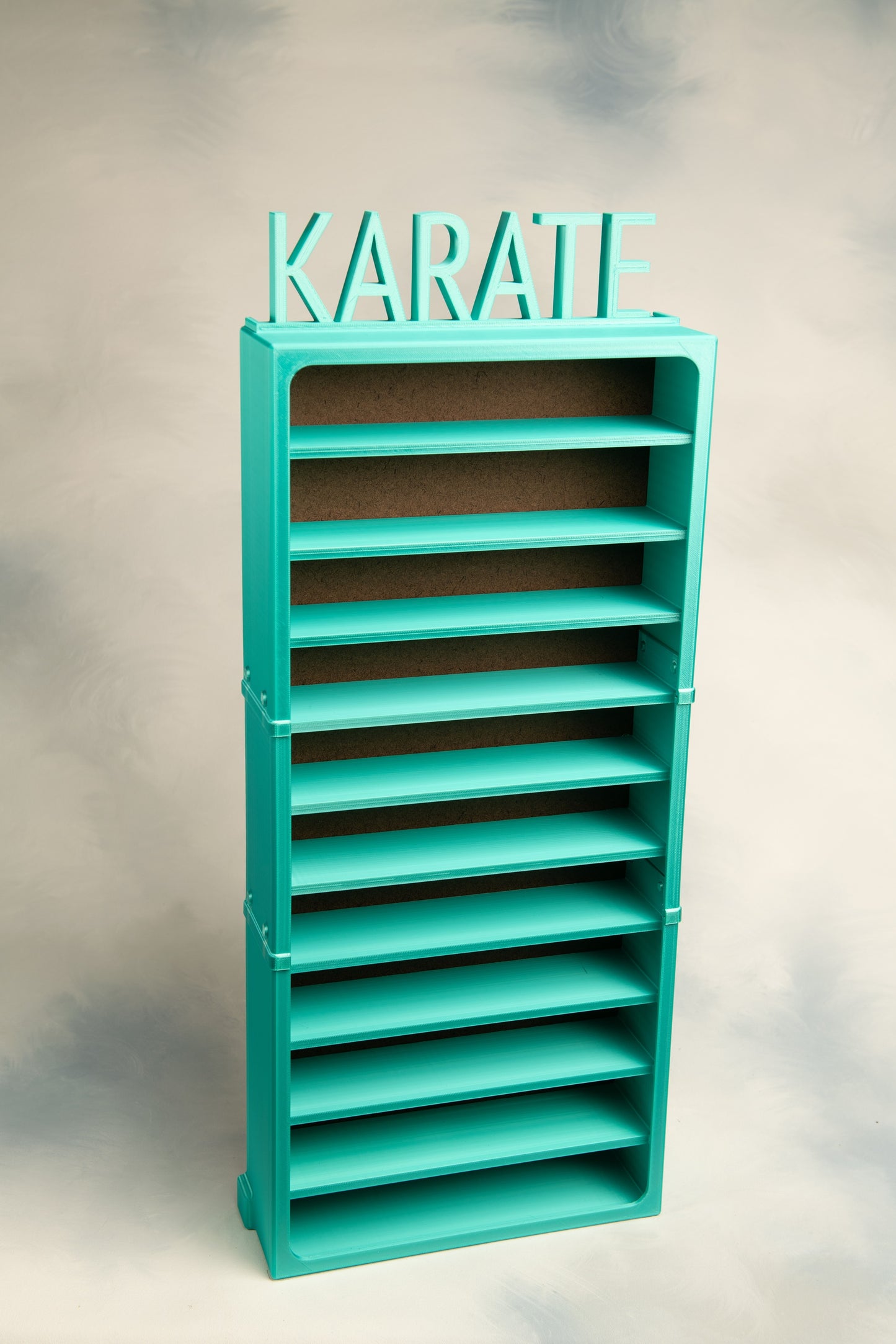 11 Belt Display Case - Red