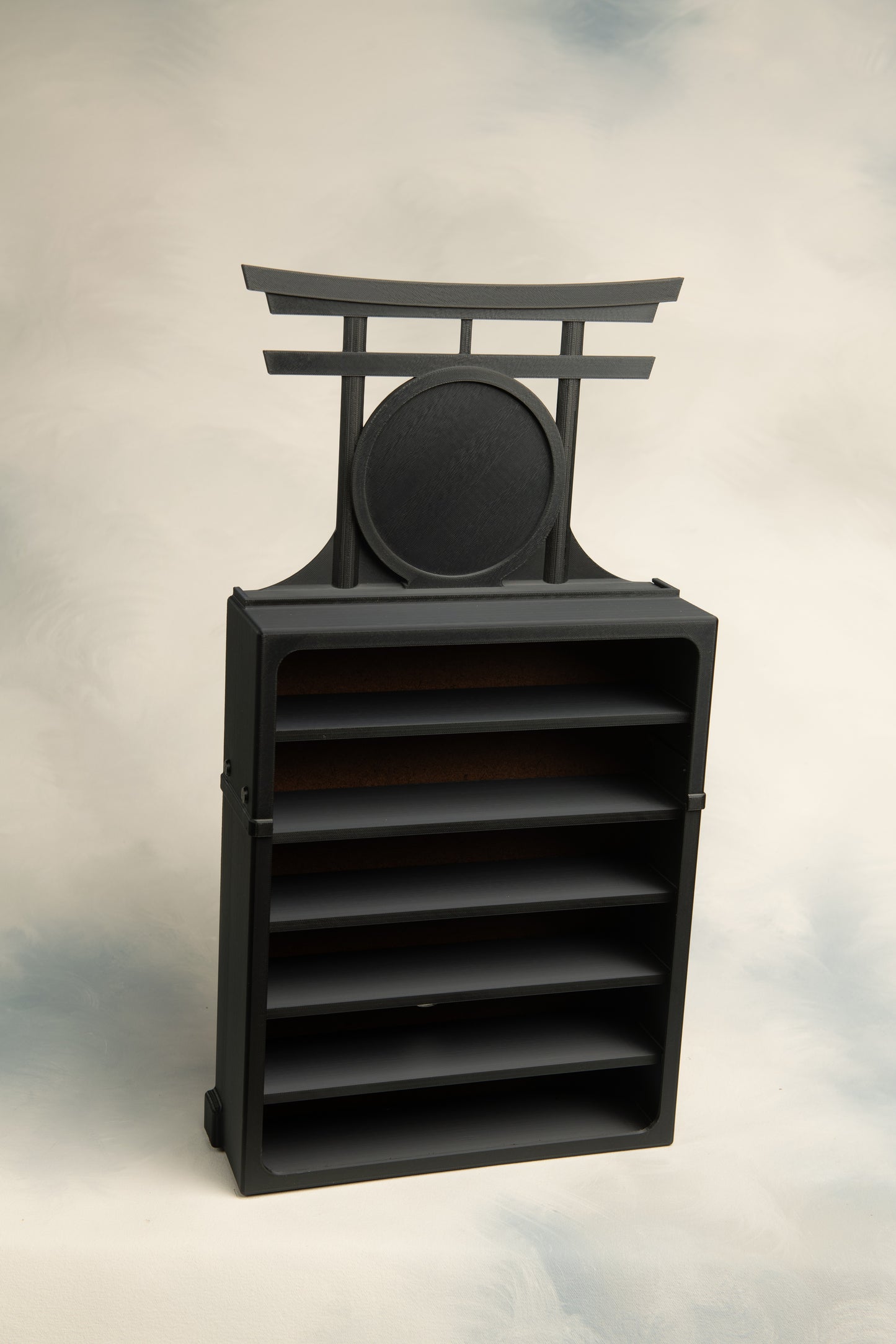 6 Belt Display - Red