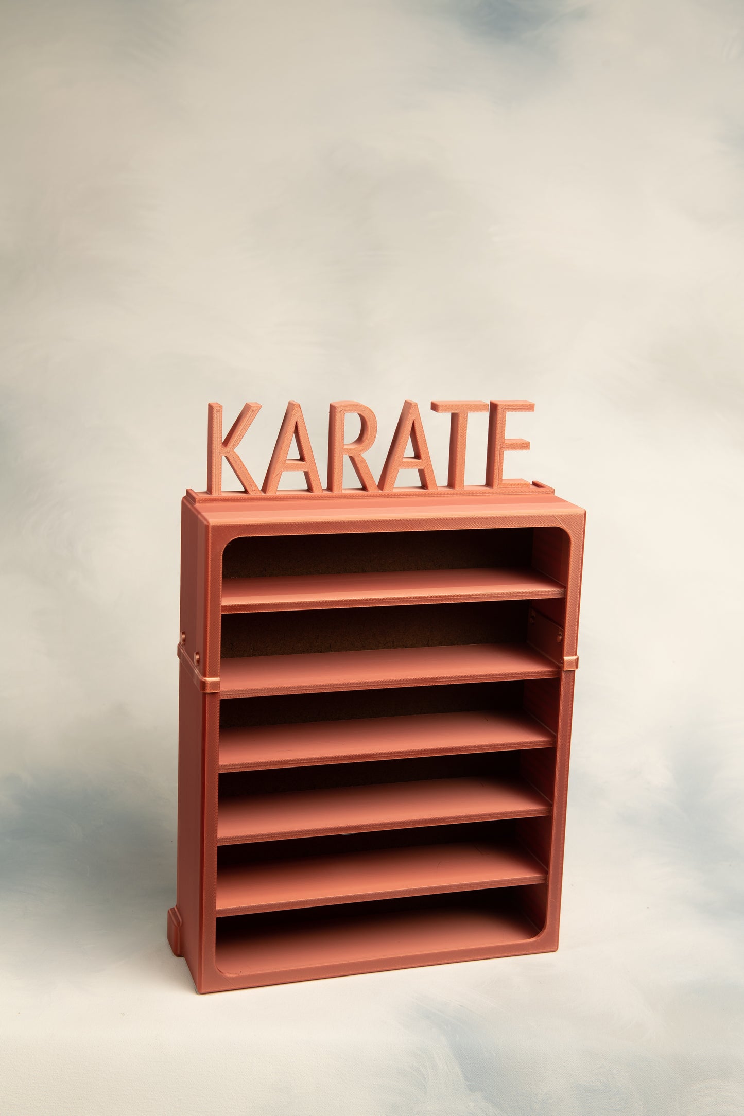 6 Belt Display - Red