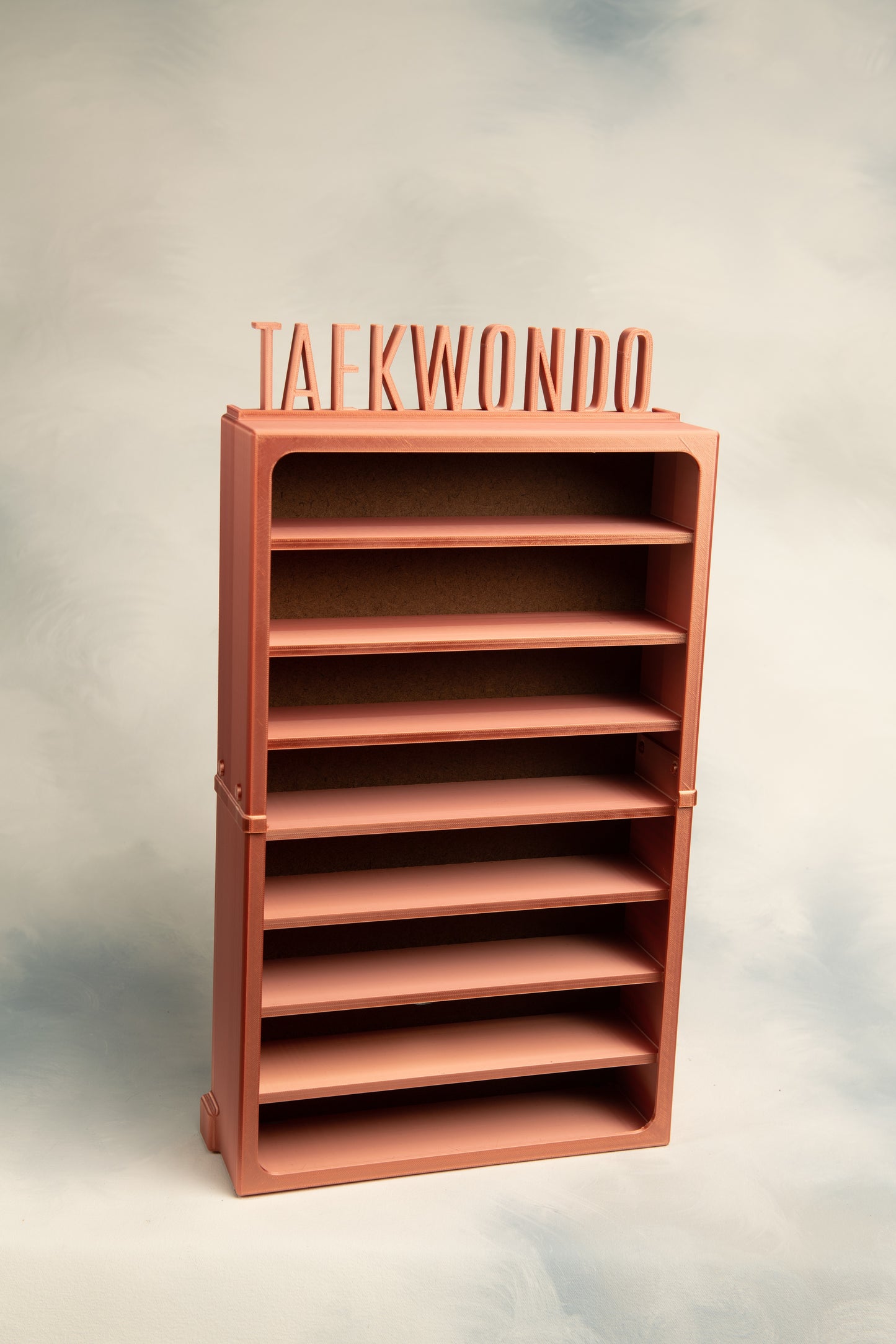 8 Belt Display Case - Red