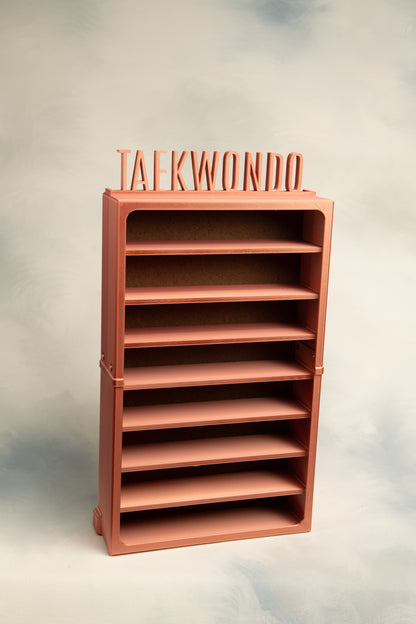 8 Belt Display Case - Red